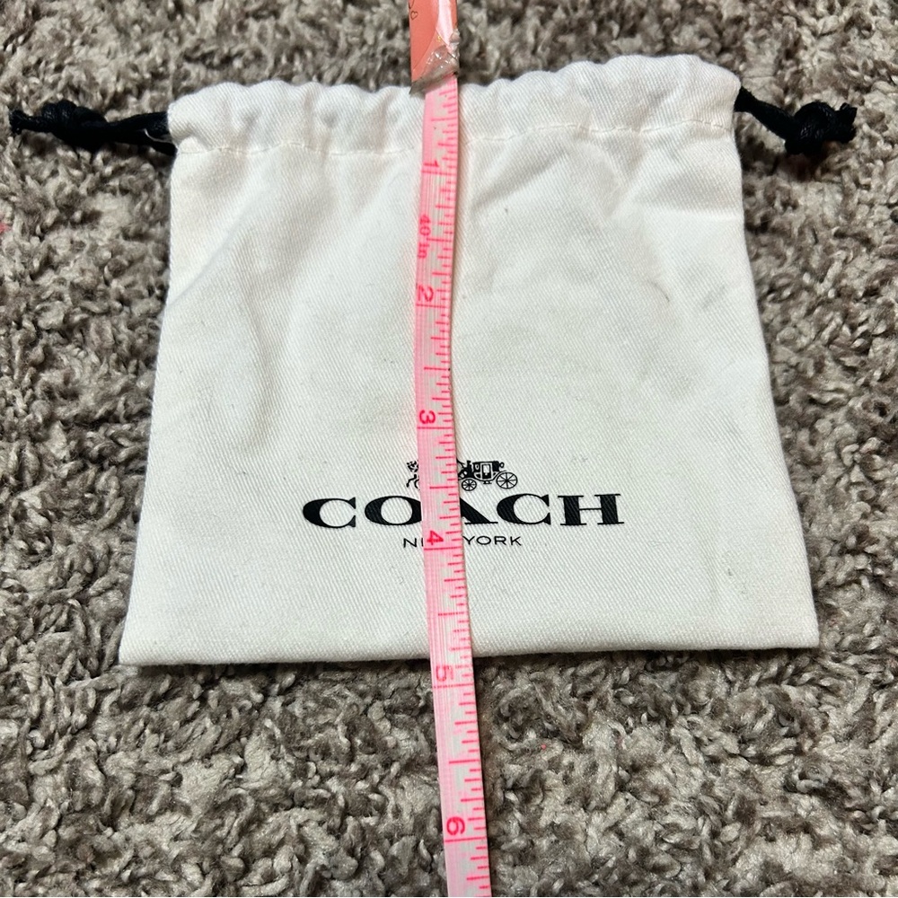 Coach Jewelry Drawstring Pouch Dust Bag - Picture 5 of 5